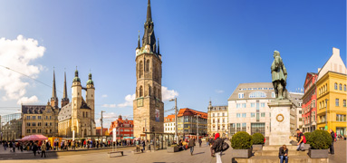 Zentrum von Halle an der Saale - Steuerkanzlei Landgraf, Steuerberater in Sachsen-Anhalt, Saalekreis